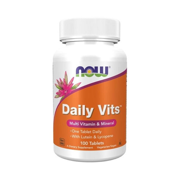Daily Vits (100 tabletes) - Now Foods - Vitamins.lv