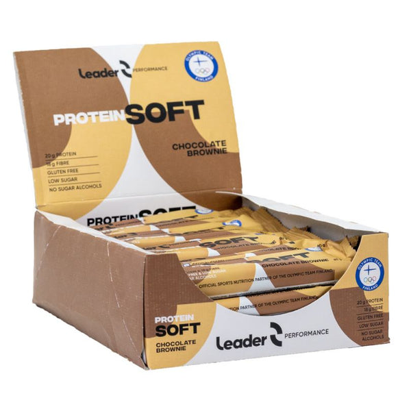 Leader Performance Soft protein bar (24 x 60 g)