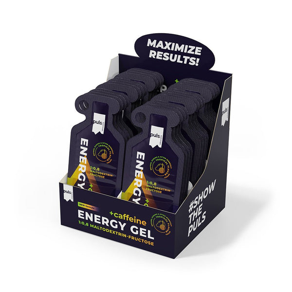 PULS enerģijas+kofeīns želeja (24 x 40 g) - Puls Nutrition - Vitamins.lv
