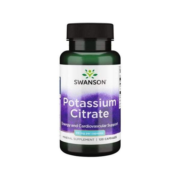 Kālija citrāts (120 kapsulas) - Swanson Vitamins - Vitamins.lv