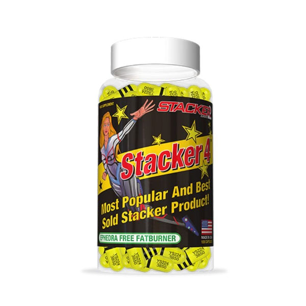 Stacker 4 Tauku dedzinātāja komplekss (100 kapsulas) - Stacker2 - Vitamins.lv