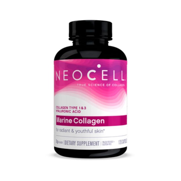 Jūras kolagēns (120 kapsulas) - NeoCell - Vitamins.lv