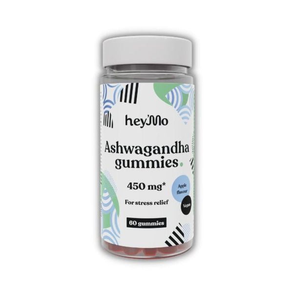 Ashwagandha gummies (60 košļājamās tabletes) - HeyMo - Vitamins.lv