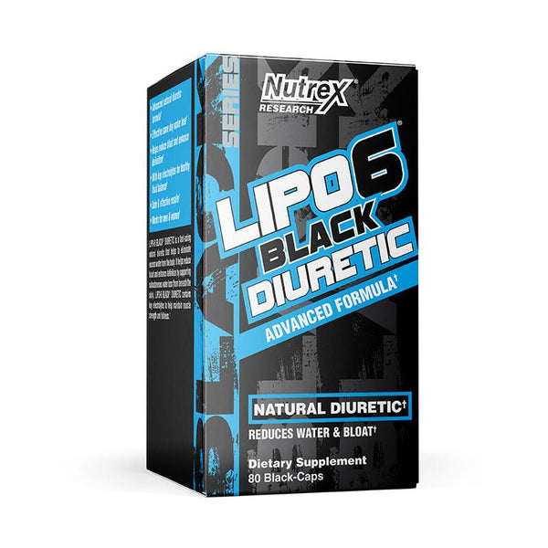 Lipo - 6 Black Diuretic (80 kapsulas) - Nutrex - Vitamins.lv