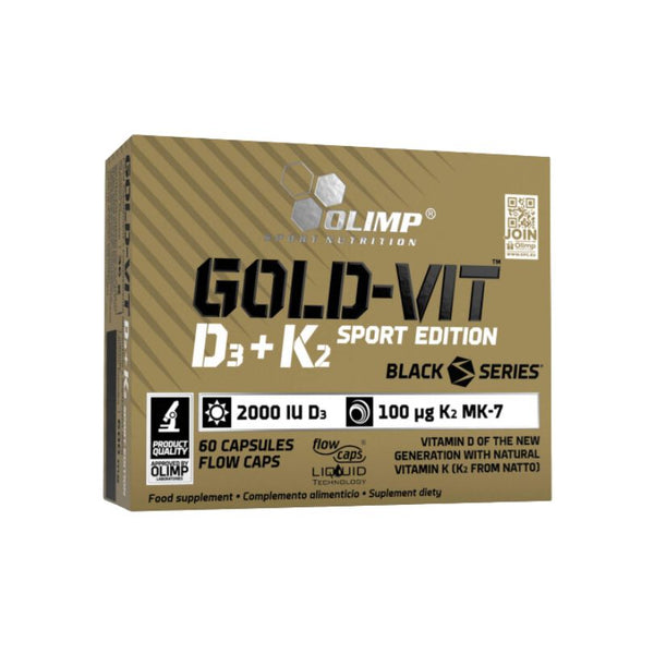 Gold Omega 3 D3 + K2 Sport Edition (60 капсул)