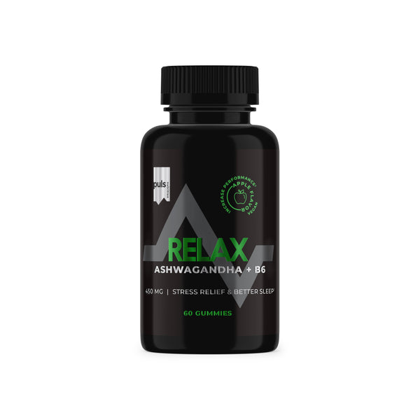 PULS Relax Ashwagandha + B6 (60 kummikommi)