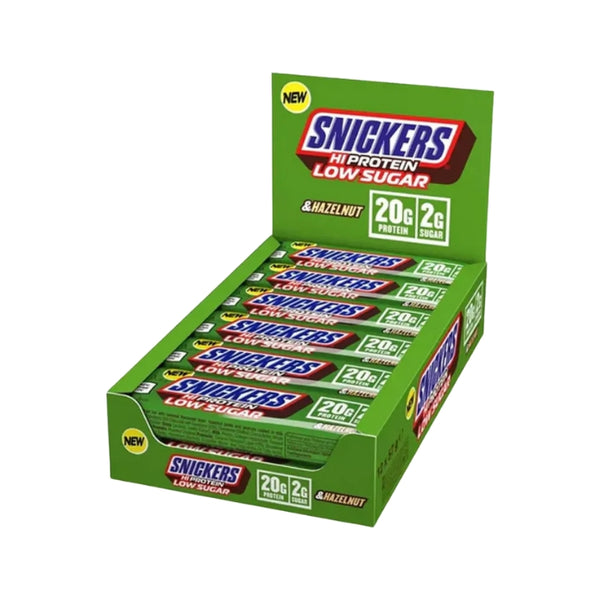 Snickers Low-Sugar Hi-Protein bar (12 x 57 g)