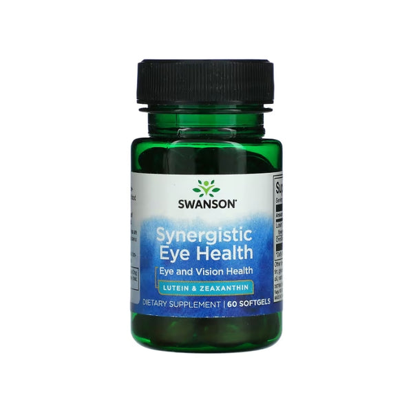 Sinerģiska acu veselība - Luteīns un Zeaksantīns (60 mīkstās kapsulas)