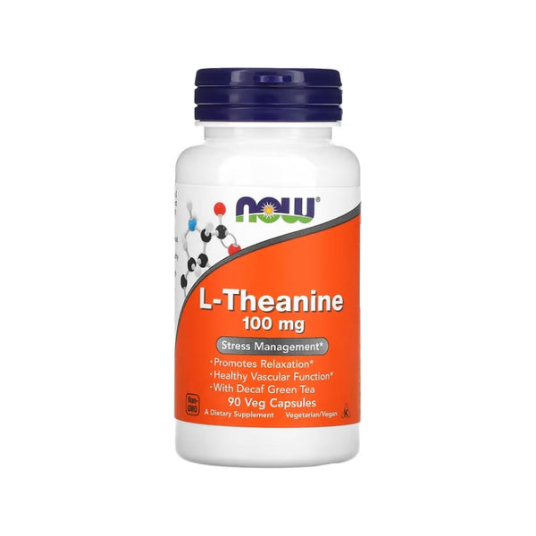 L-teaniin kofeiinivaba rohelise teega 100 mg (90 kapslit)