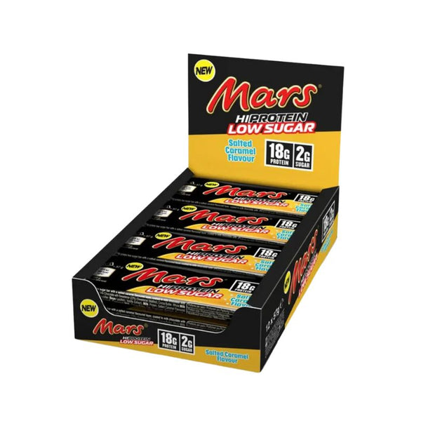 Mars Low-Sugar Hi-Protein batoniņš (12 x 55-57 g)