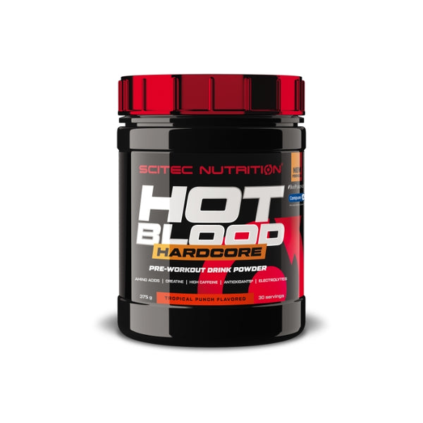 Hot Blood Hardcore pre-workout powder (375 g)