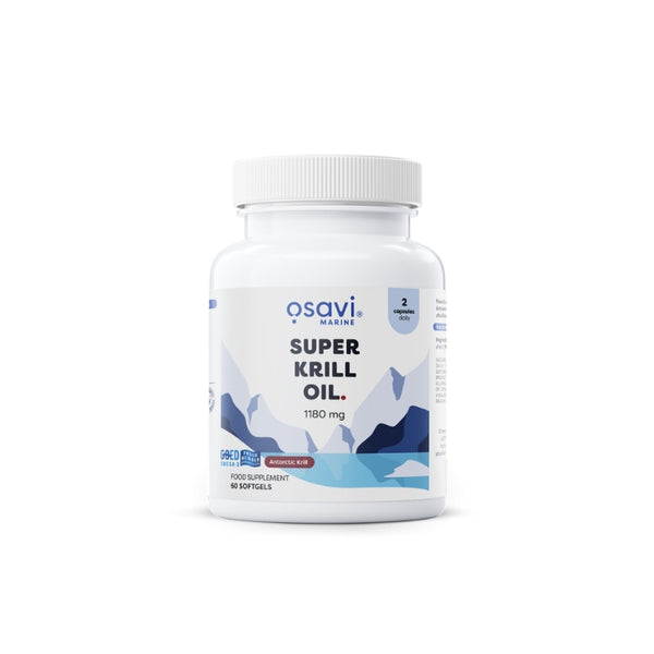 Super Krill Oil 1180 mg (60 softgel-kapslit)