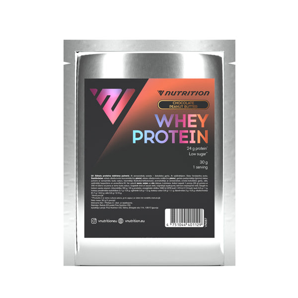 VNutrition Whey Protein vadakuvalgupulbri näidispakk (30g)