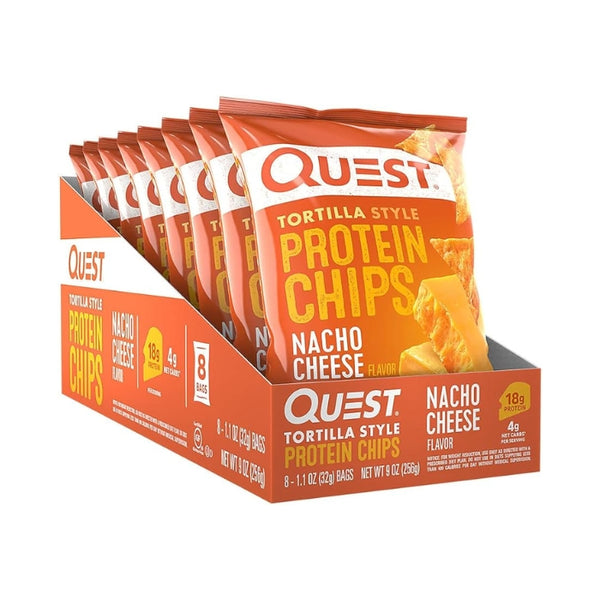Quest Proteīna tortiljas čipsi (8 x 32 g)