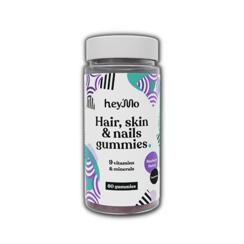 Hair, skin & nails gummies (60 košļājamās tabletes)  HeyMo.